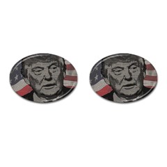 Trump Cufflinks (oval) by Valentinaart