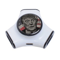 Trump 3-port Usb Hub by Valentinaart