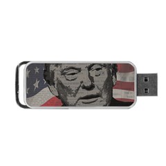 Trump Portable Usb Flash (two Sides) by Valentinaart