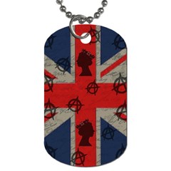 United Kingdom  Dog Tag (two Sides) by Valentinaart