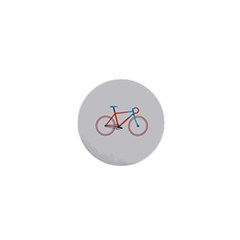 Bicycle Sports Drawing Minimalism 1  Mini Magnets by Simbadda
