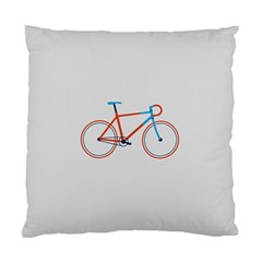 Bicycle Sports Drawing Minimalism Standard Cushion Case (one Side) by Simbadda