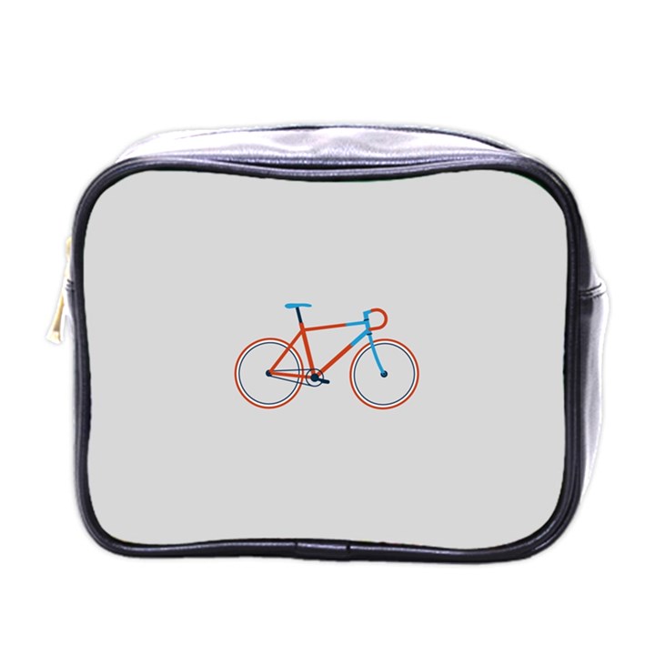 Bicycle Sports Drawing Minimalism Mini Toiletries Bags