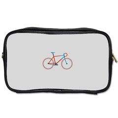 Bicycle Sports Drawing Minimalism Toiletries Bags 2-side by Simbadda