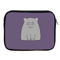 Cat Minimalism Art Vector Apple Ipad 2/3/4 Zipper Cases by Simbadda