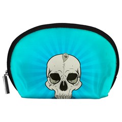 Skull Ball Line Schedule Accessory Pouches (large)  by Simbadda