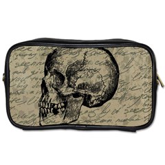 Skull Toiletries Bags 2-side by Valentinaart