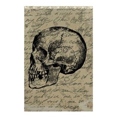 Skull Shower Curtain 48  X 72  (small)  by Valentinaart