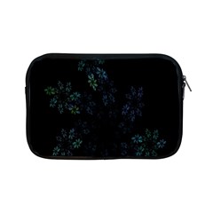 Fractal Pattern Black Background Apple Ipad Mini Zipper Cases by Simbadda