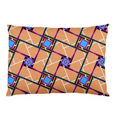 Overlaid Patterns Pillow Case (two Sides)