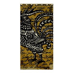 Vintage Rooster  Shower Curtain 36  X 72  (stall)  by Valentinaart