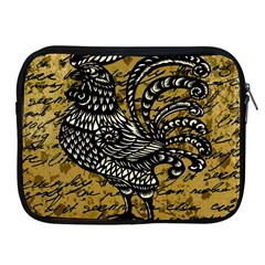 Vintage Rooster  Apple Ipad 2/3/4 Zipper Cases by Valentinaart