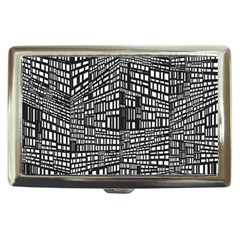 Recursive Subdivision Between 5 Source Lines Screen Black Cigarette Money Cases by Simbadda