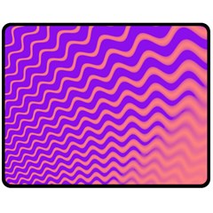 Pink And Purple Double Sided Fleece Blanket (medium) 