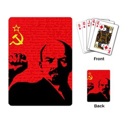 Lenin  Playing Card by Valentinaart