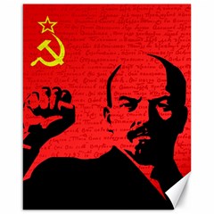 Lenin  Canvas 16  X 20   by Valentinaart