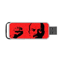 Lenin  Portable Usb Flash (one Side) by Valentinaart