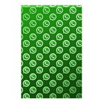 Whatsapp Logo Pattern Shower Curtain 48  x 72  (Small)  Curtain(48  X 72 ) - 42.18 x64.8  Curtain(48  X 72 )