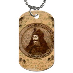 Count Vlad Dracula Dog Tag (two Sides) by Valentinaart