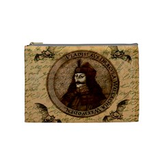 Count Vlad Dracula Cosmetic Bag (medium)  by Valentinaart