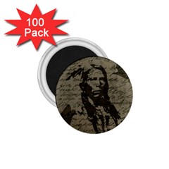 Indian Chief 1 75  Magnets (100 Pack)  by Valentinaart