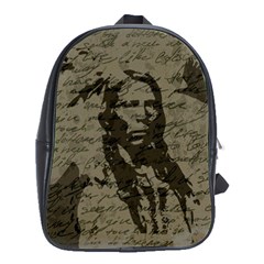 Indian Chief School Bags(large)  by Valentinaart