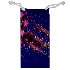 Stars Abstract Shine Spots Lines Jewelry Bag by Simbadda