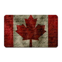 Canada Flag Magnet (rectangular) by Valentinaart