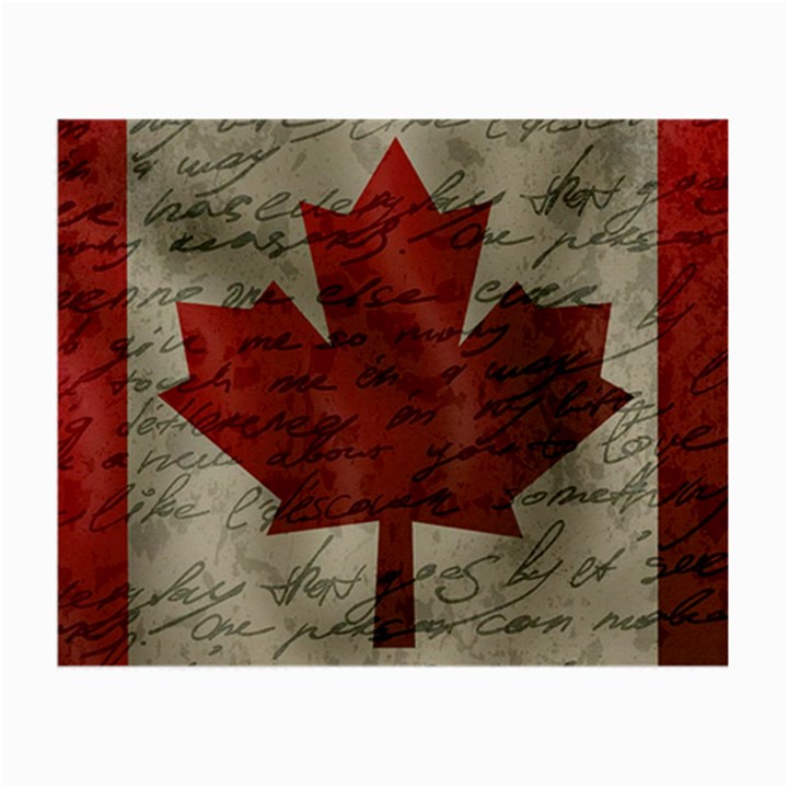 Canada flag Small Glasses Cloth