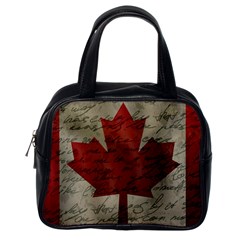 Canada Flag Classic Handbags (one Side) by Valentinaart