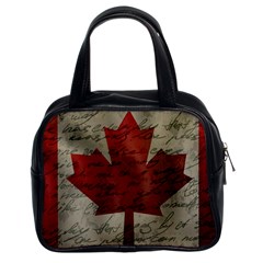 Canada Flag Classic Handbags (2 Sides) by Valentinaart