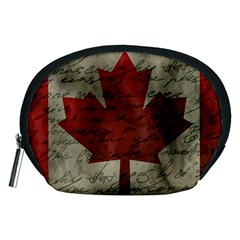 Canada Flag Accessory Pouches (medium)  by Valentinaart