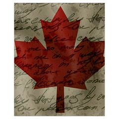 Canada Flag Drawstring Bag (small) by Valentinaart