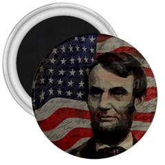 Lincoln Day  3  Magnets by Valentinaart