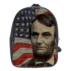 Lincoln Day  School Bags (xl)  by Valentinaart