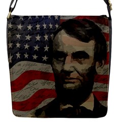 Lincoln Day  Flap Messenger Bag (s) by Valentinaart