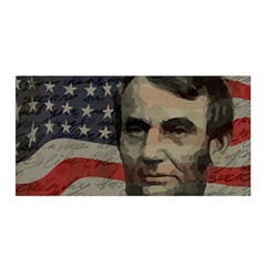 Lincoln Day  Satin Wrap by Valentinaart