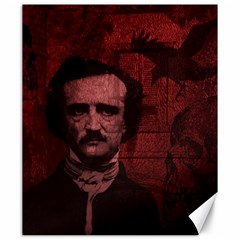 Edgar Allan Poe  Canvas 20  X 24   by Valentinaart