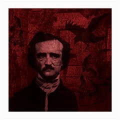 Edgar Allan Poe  Medium Glasses Cloth by Valentinaart