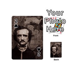 Edgar Allan Poe  Playing Cards 54 (mini)  by Valentinaart