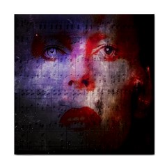 David Bowie  Face Towel by Valentinaart