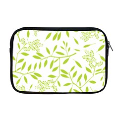 Leaves Pattern Seamless Apple Macbook Pro 17  Zipper Case by Simbadda