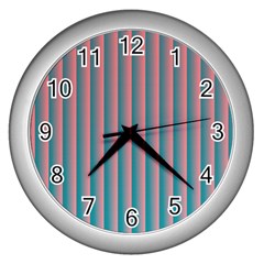 Hald Simulate Tritanope Color Vision With Color Lookup Tables Wall Clocks (silver) 