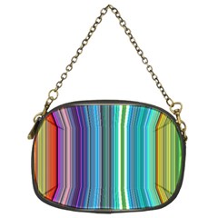 Color Stripes Chain Purses (two Sides)  by Simbadda