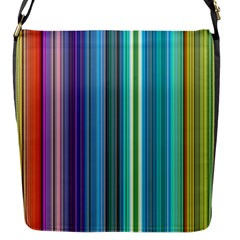 Color Stripes Flap Messenger Bag (s) by Simbadda