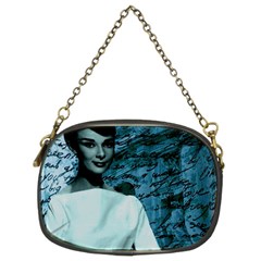Audrey Hepburn Chain Purses (two Sides)  by Valentinaart