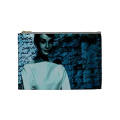 Audrey Hepburn Cosmetic Bag (medium)  by Valentinaart