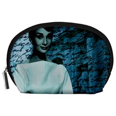 Audrey Hepburn Accessory Pouches (large)  by Valentinaart