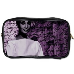 Audrey Hepburn Toiletries Bags by Valentinaart