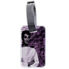 Audrey Hepburn Luggage Tags (two Sides) by Valentinaart